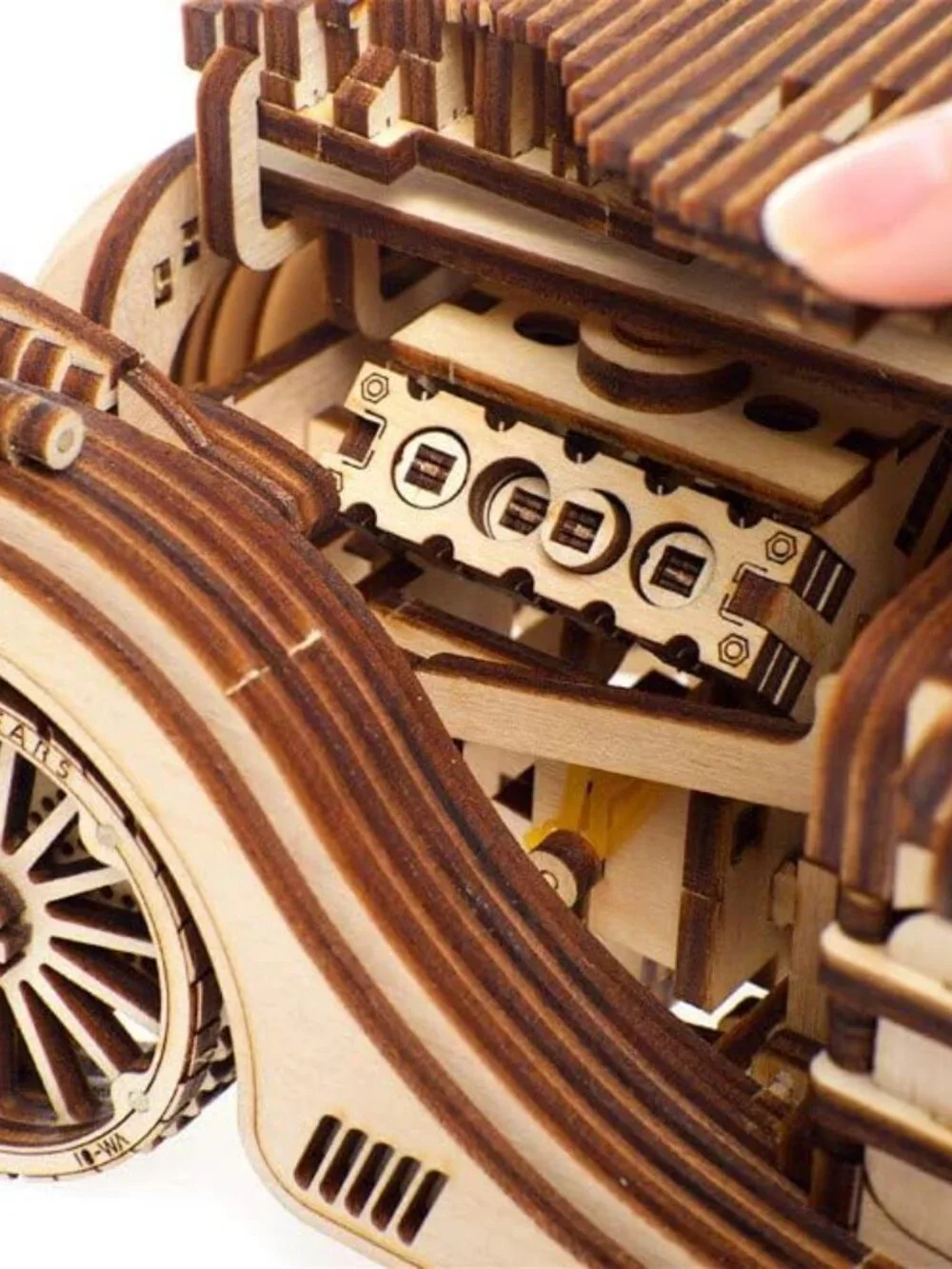 NEW UGEARS Car Roadster Vehicle Model 3D Wooden Puzzle Craft Project Brand new M